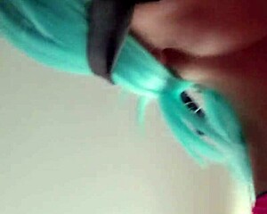 Her boyfriend strokes his big cock into girlfriend on knees to get good blowjob from her
