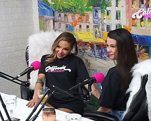 This hot lesbian encounter is natural tits and lingerie
