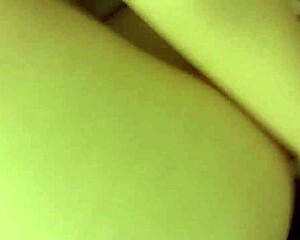 teen with big ass gives deepthroat blowjob in pov style