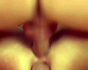 blonde teen in intense threesome dp