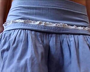 This Russian girl blows and rides like a professional!