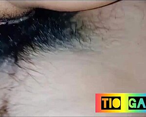 This video shows Amateur Latina's natural tits