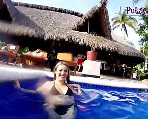 samara clanz rides cowgirl in outdoor blowjob