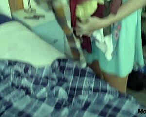 Whore Stepmom Fulfills My Desires With Passionate Fingering