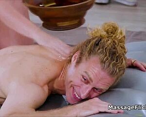 The slutty brunette teen masseuse delivers a deep oiled oral blowjob massage in this hardcore reality scene.