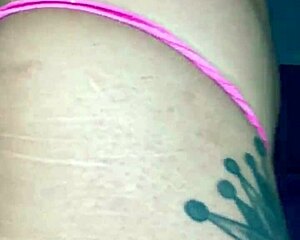 Amateur solo: Clothes ripped and tattooed