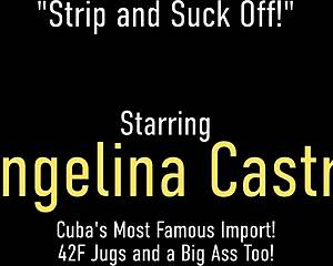 Big beautiful Angelina Castro, do you love face fucking hard cocks for cum?