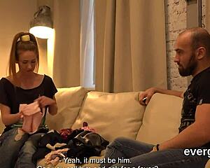 Skint Bf Allows Feisty Pal To Poke His Ex-Girlfriend For Bucks