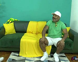 i called friend to watch neymar game, we fucked stepdaughter and wives