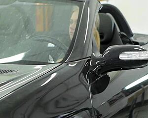 Wicked blonde bimbo Violette Pink's hungry adventures