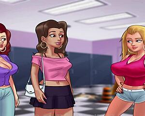 Summertimesaga Teen Tits Play in Hot Cartoon Action