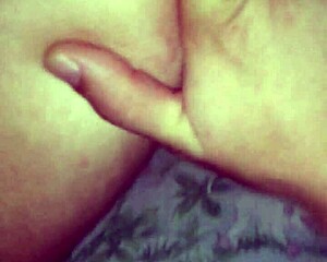 Wife achieves orgasm through masturbation with cock in couple sex