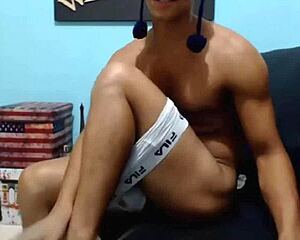 chico lindo chats on web cam casually