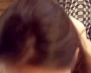 naughty wife getting shared by husband and young stud