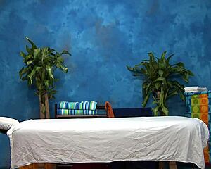 tattooed girl expressing excitement with groans