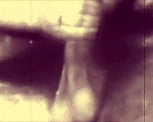 In 1860 versus 1960, vintage nostalgia captures mature hairy antiques.