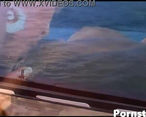Sabrina Ferrari and Patricia Kimberly's lesbian boat sex with boobs and pussy play