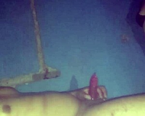 latina milf seduces visitor in bed