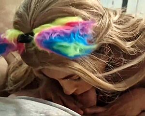 Amateur Latinas Compete in Homemade Blowjob and Doggystyle Sessions with Blondes and Brunettes