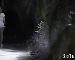 Breaking curfew with Adriana Chechik's big tits, oral, and bondage domination