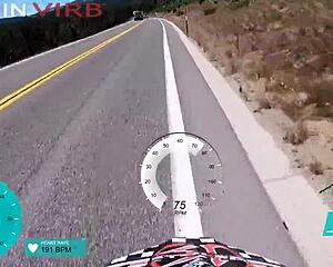 Blonde sucks cock intensely by Lake Tahoe