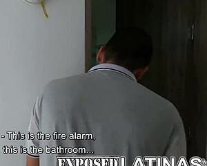 Abby montano fucks stranger for rent deal!