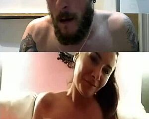 Sexy call with girlfriend and lesbian friend