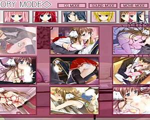 Busty anime teen hentai game