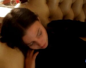 Dasha Enjoys Pleasant Sensations in Russian Whirlpool