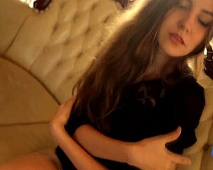 Dasha Enjoys Pleasant Sensations in Russian Whirlpool