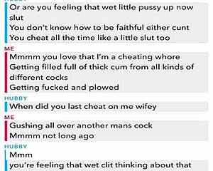 teasing husband with dirty webcam secrets