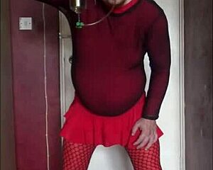 They are getting dirty for sissy crossdresser