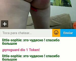 Watch Teen Spank Her Ass While Squirting on Webcam!