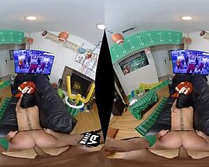 super blow liv with morgan lee in wankzvr