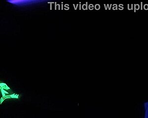 Dayanara Explores Black Light Sex Fantasies