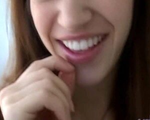 Lovely Cute Girl in Bikini Gives Intense Blowjob