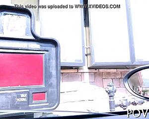 Hot babe begs for hard cock in pov blowjob