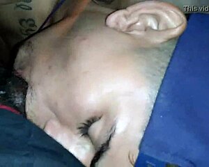 cute latina gives blowjob to gay guy's cock 😘