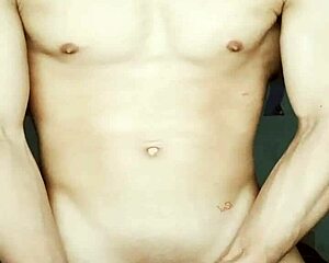 Watch This Horny Young Guy Jelq His Monster Cock to Increase Size!