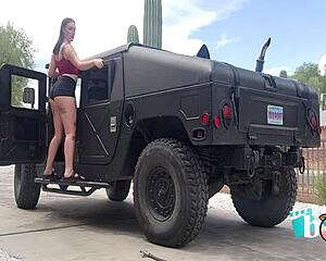 Raven Vice Shows Off Her Tattooed Booty on the PAWGed Set