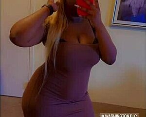 blonde giving sloppy blowjob in pov with tattooed vibe 😜