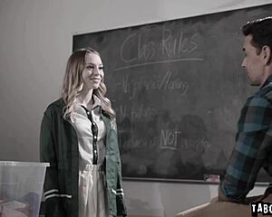 Oh, Lily Larimar, You Slutty Cheerleader! Get Fucked by Teacher Ryan Driller!
