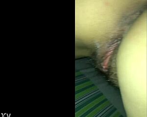 Caught cheating amateur couple filmed by a stranger