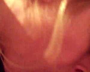 Blonde Sucks Cock With Teasing Skill