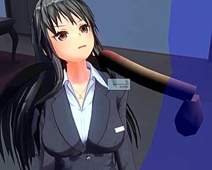 Uncensored Hentai ASMR: Senpai Rides Hard for Creampie