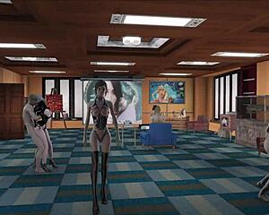 Brunette gets vicious in fallout fashion fuck