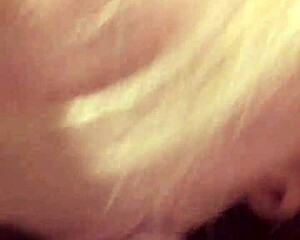 Blonde Sucks Cock With Teasing Skill