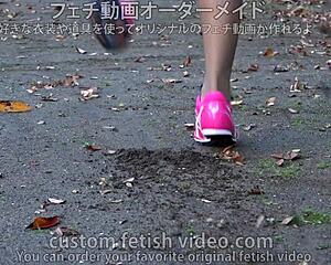 spike shoes fetish with amateurs and legs