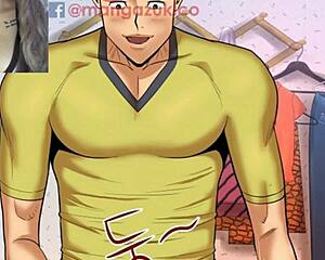 Exploring my aunt's story in chapter 8 of erotic anime.