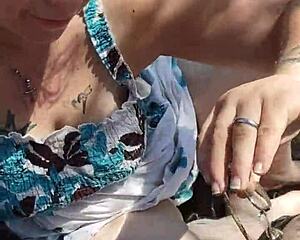 i gave a horny bbw blowjob outdoors in public